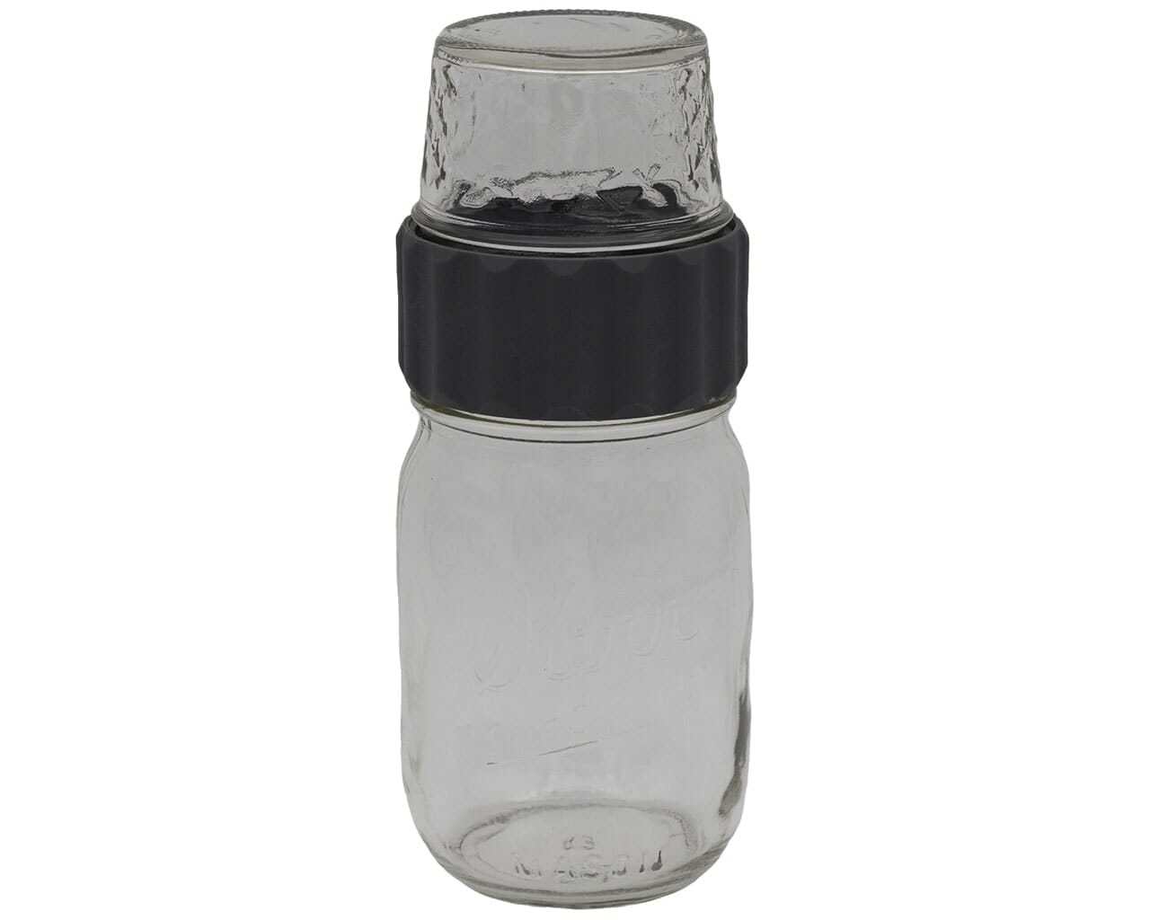 2-in-1 Lid to Connect Two Regular Mouth Mason Jars 2 Pack