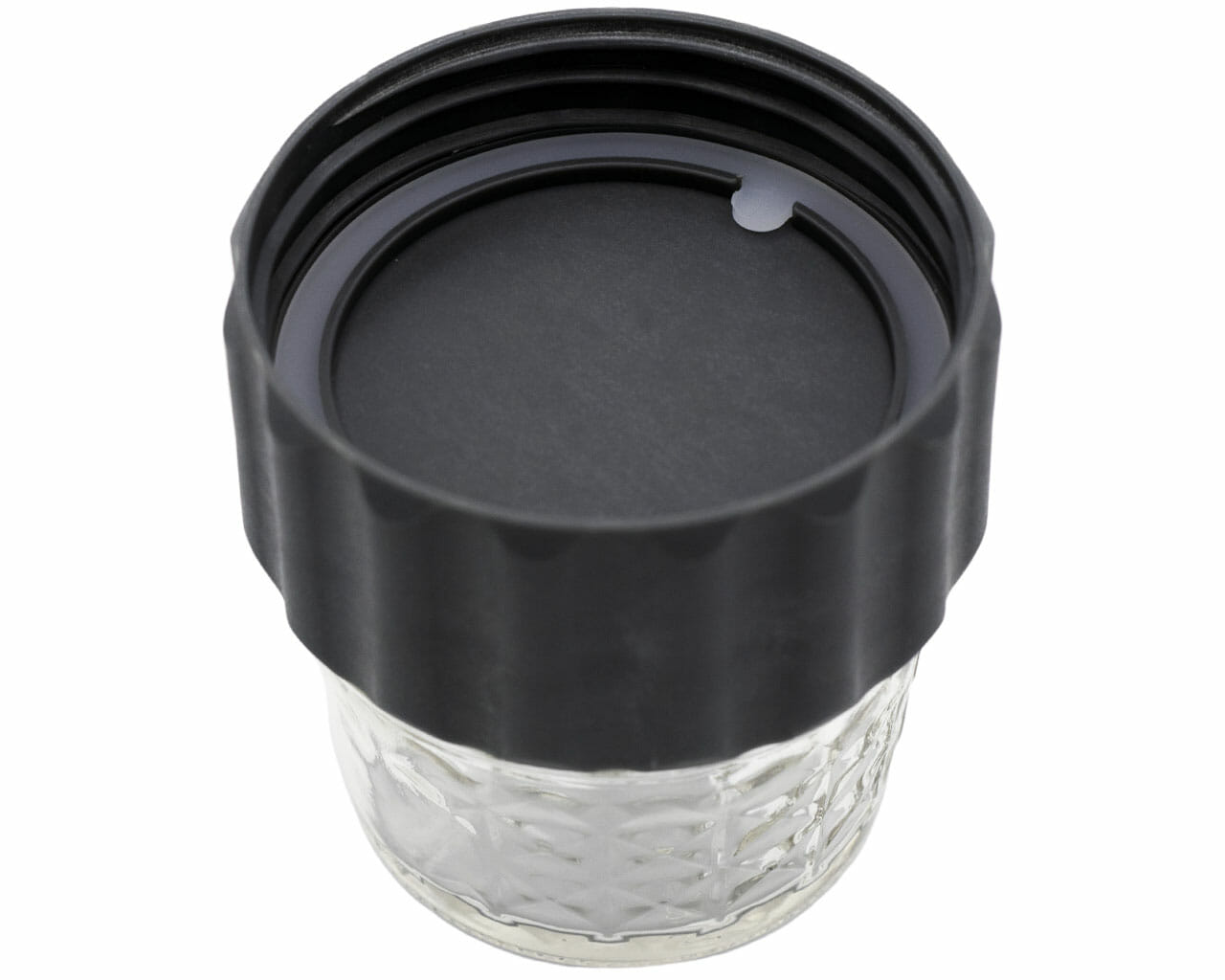 2-in-1 Lid to Connect Two Regular Mouth Mason Jars 2 Pack