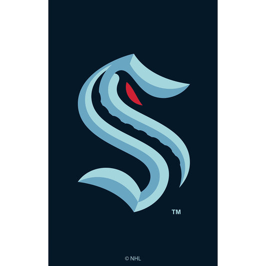 Applique Flag, Reg, Seattle Kraken