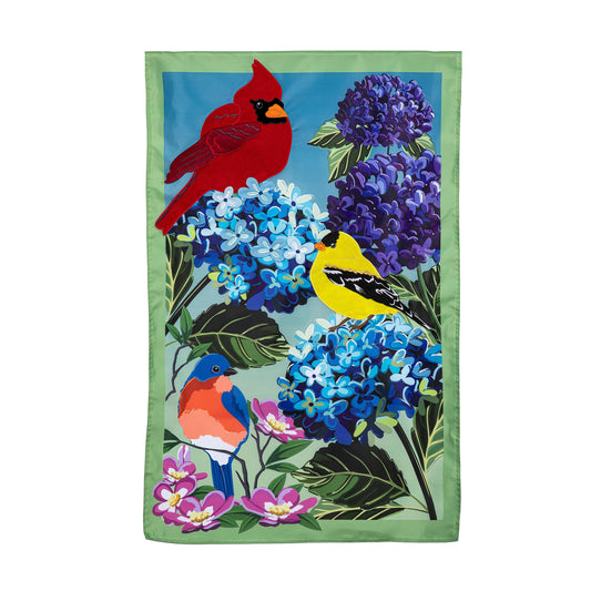Songbird Sonata Applique House Flag