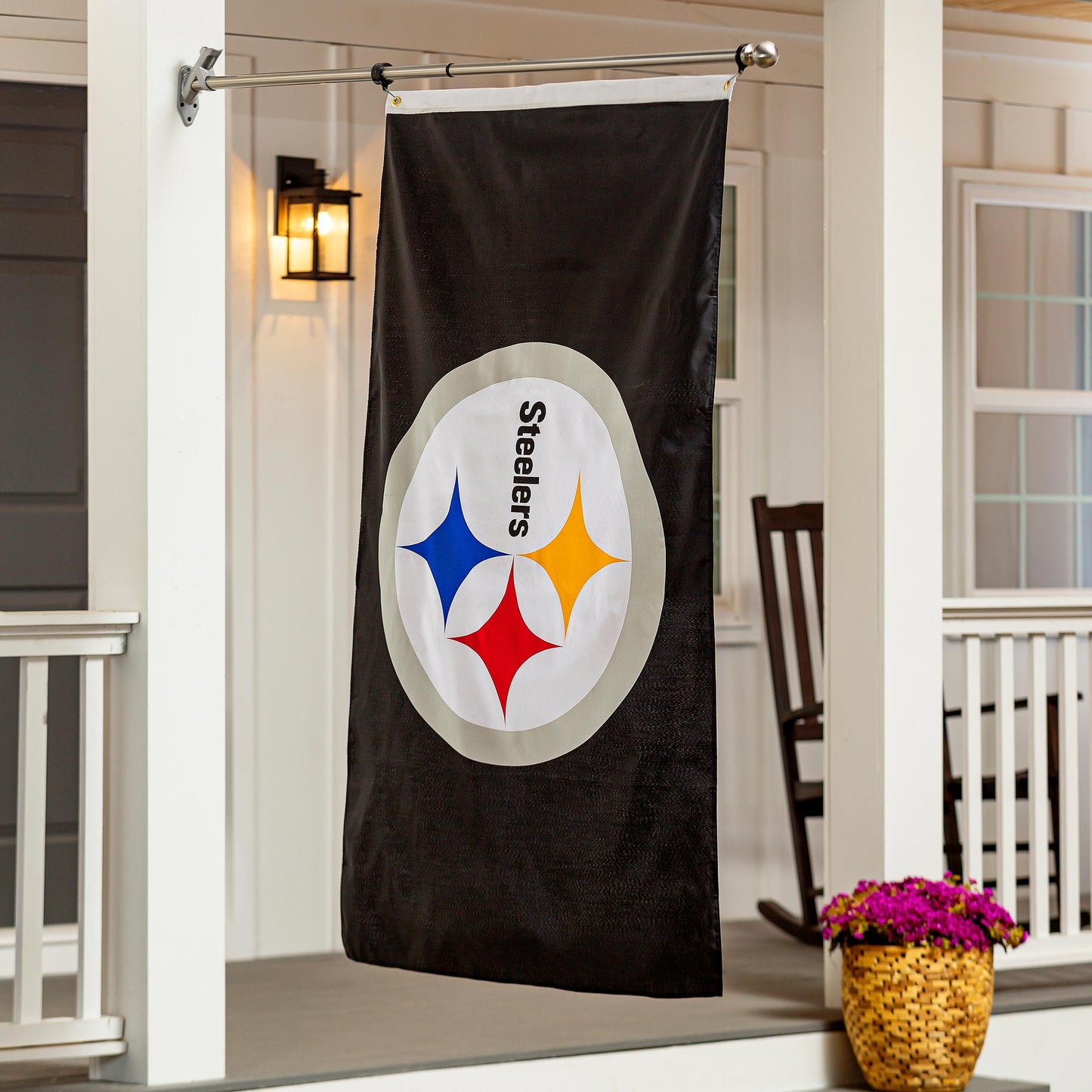 Pittsburgh Steelers Single Sided Estate Flag with 2 Grommets, 3'x5'