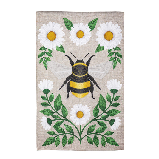 Garden Prince Burlap House Flag