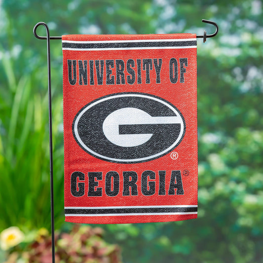 Embossed Suede Flag, GDN Size, University of Georgia