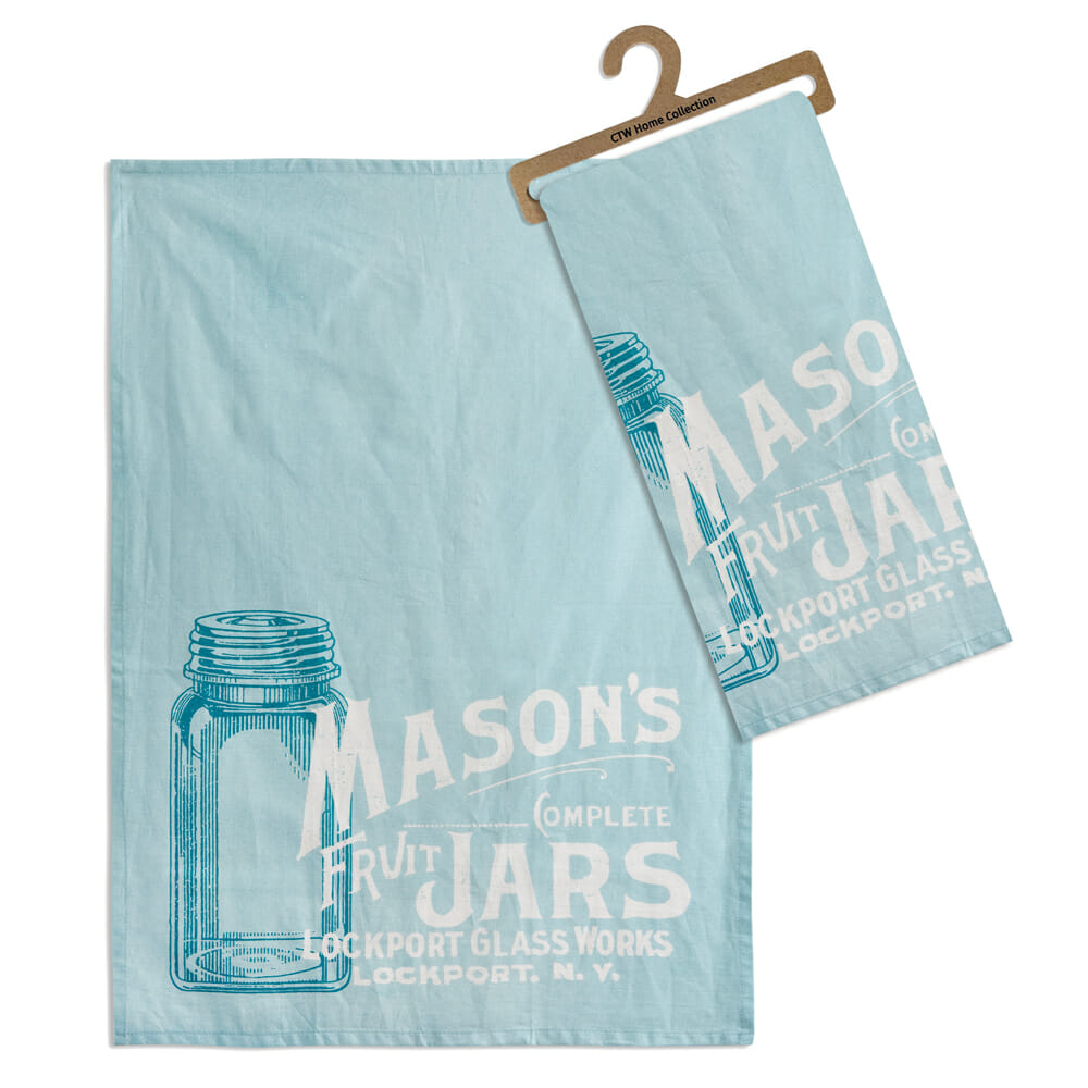 Mason Jar Tea Towel