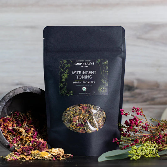Tea: Astringent Toning Blend Facial Steam & Toner