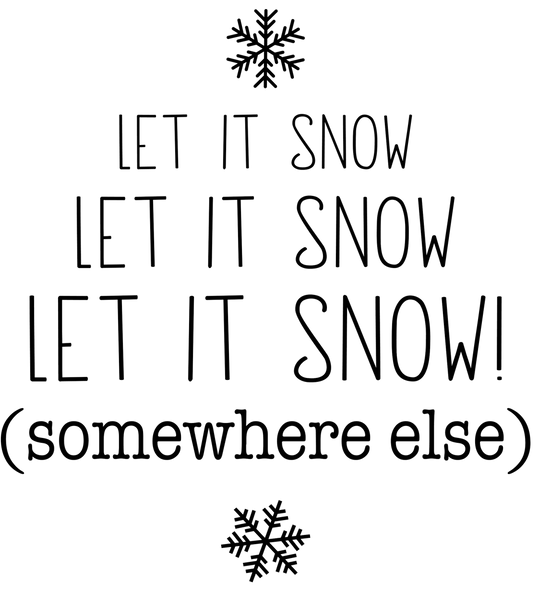 Humorous Winter Laser Engraved Sleeves