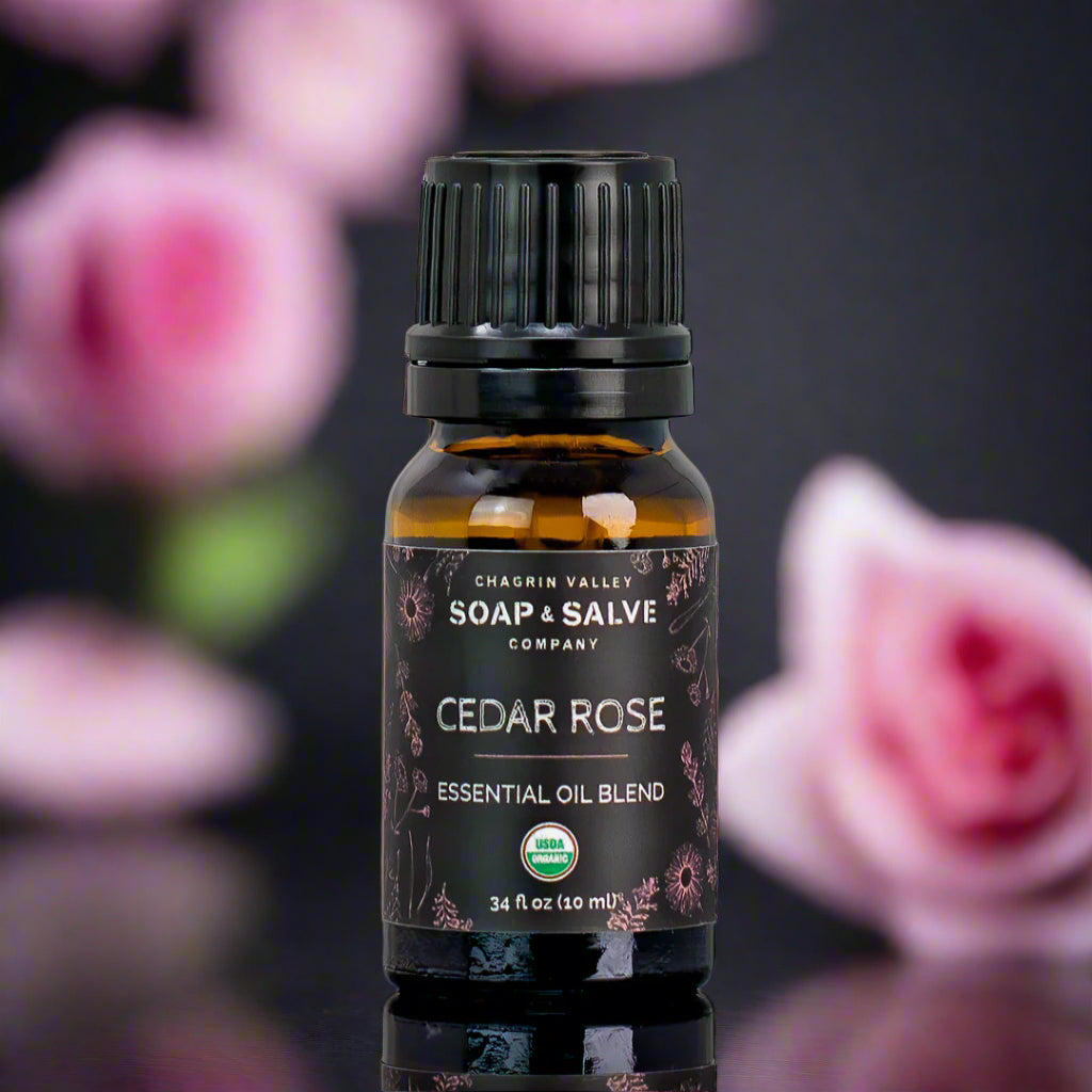 Essential Oil Blend: Cedar Rose