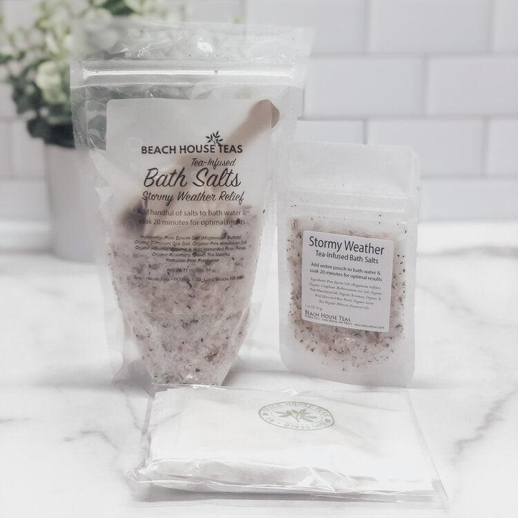 Stormy Weather Tea-Infused Bath Salts