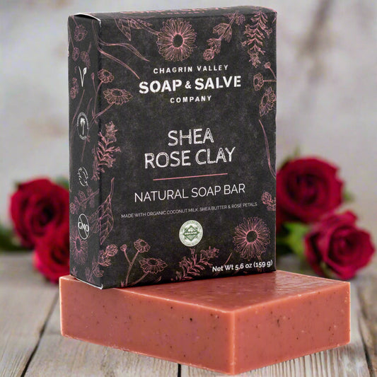 Natural Soap: Shea Rose Clay Complexion