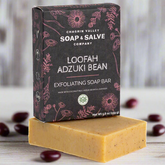 Natural Soap: Loofah Adzuki Exfoliating