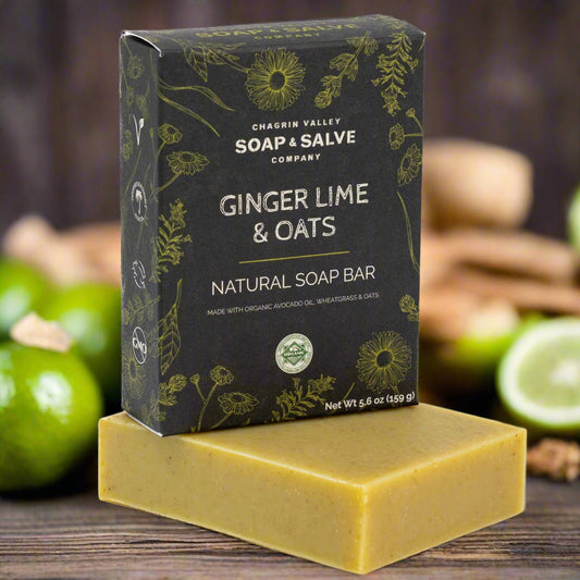 Natural Soap: Ginger Lime & Oats