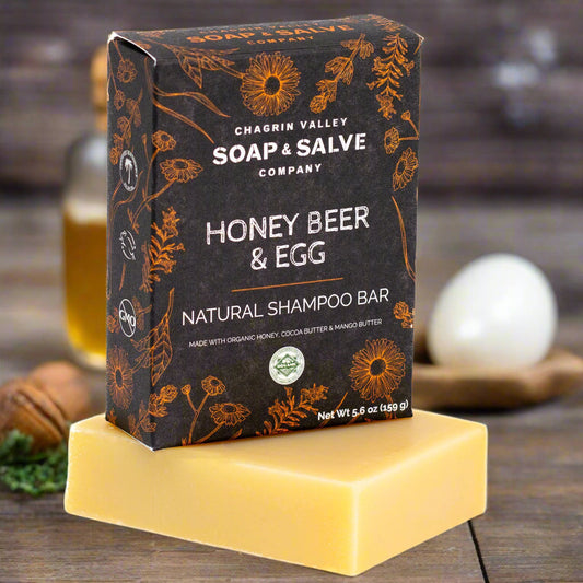 Shampoo Bar: Honey Beer & Egg