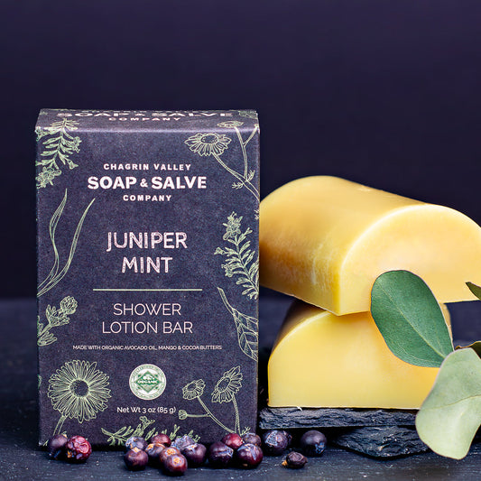 Shower Butter Bar: Juniper Mint