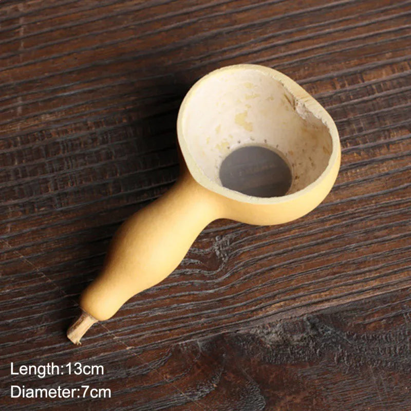 Elegant Bamboo Tea Strainer - Perfect for Your Tea Ceremony