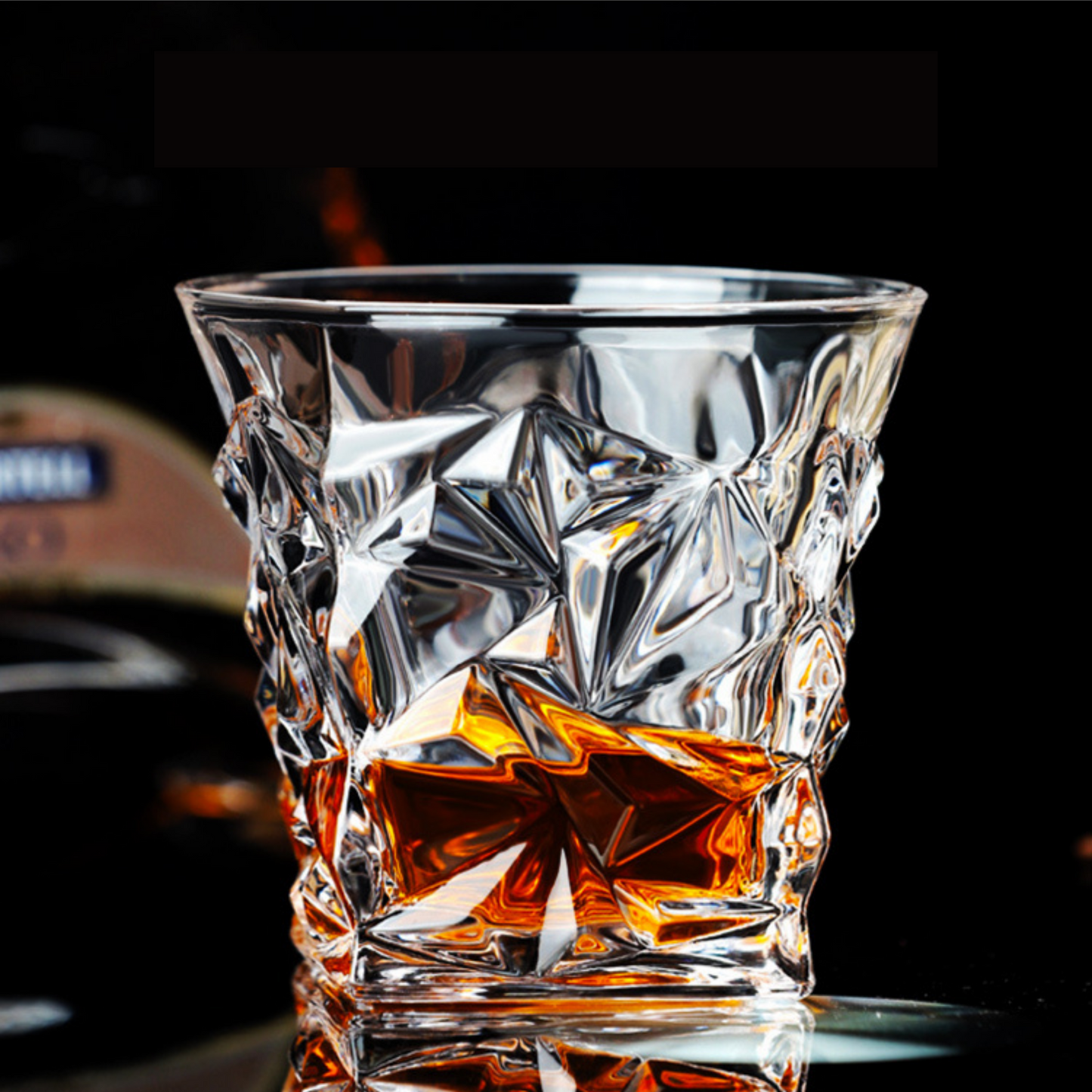 Whiskey Glasses 9oz Premium Scotch Glasses Set of 2 - Old Fashioned Whiskey