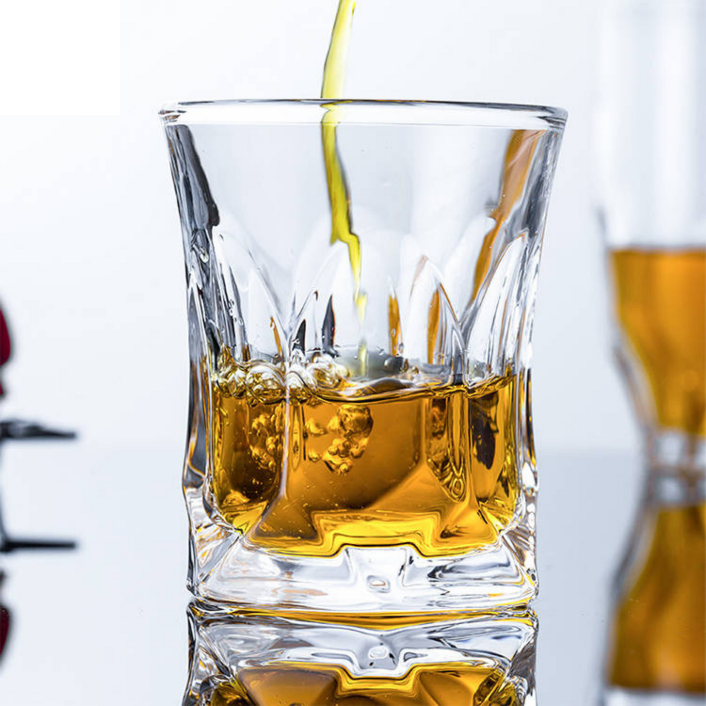 Whiskey Glasses 9oz Premium Scotch Glasses Set of 2 - Old Fashioned Whiskey