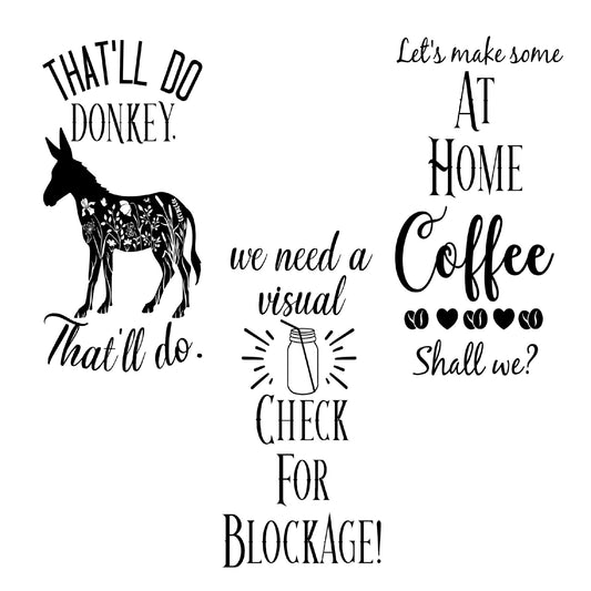 Abbie Jean Laser Engraved Pint & Half Sleeves