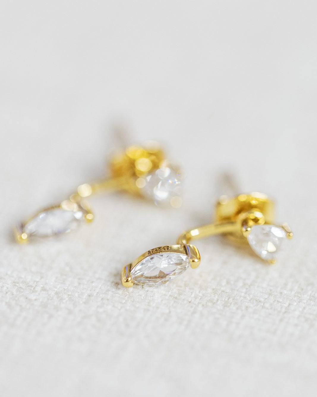 Crystal Jacket Studs