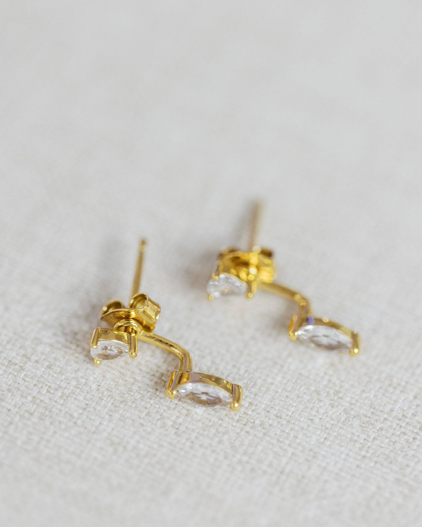 Crystal Jacket Studs