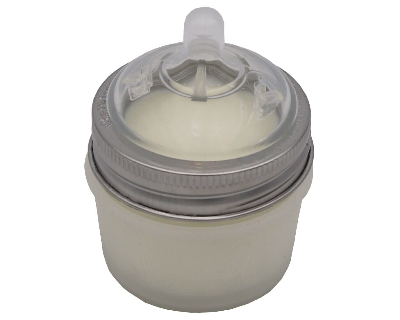 Mason Bottle Silicone Nipples for Regular Mouth Mason Jars Two-Pack