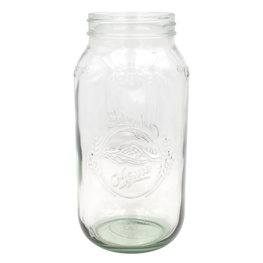 Azure Standard 64oz Wide Mouth Half Gallon Mason Jar
