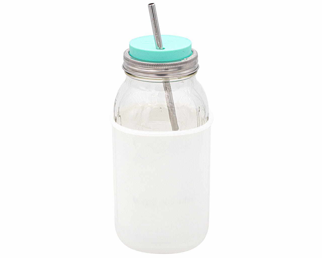 Silicone Sleeve for Half Gallon 64oz Mason Jars