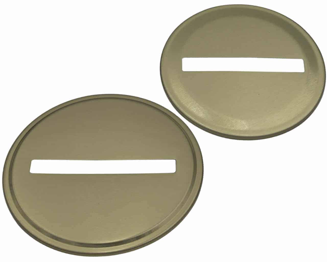Gold Coin Slot Bank Lid Inserts for Mason Jars 10 Pack