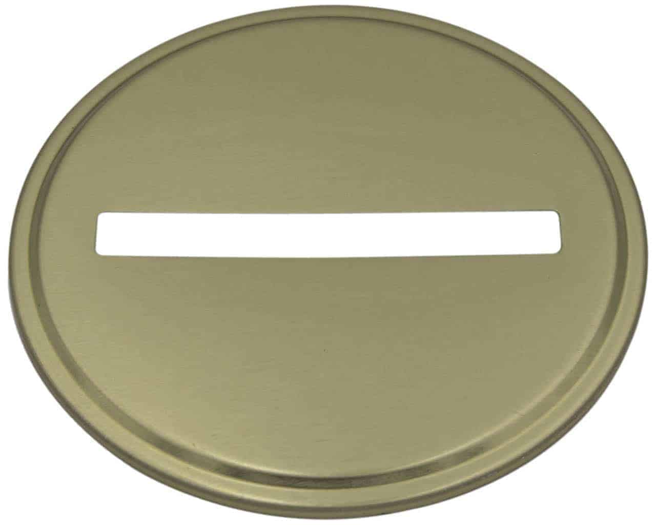 Gold Coin Slot Bank Lid Inserts for Mason Jars 10 Pack