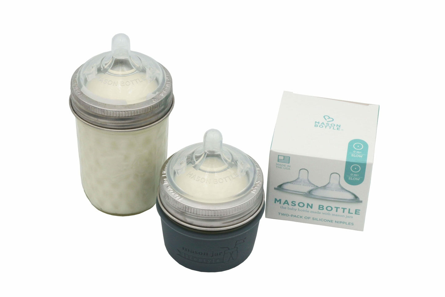 Baby Bottle Starter Kit for Mason Jars