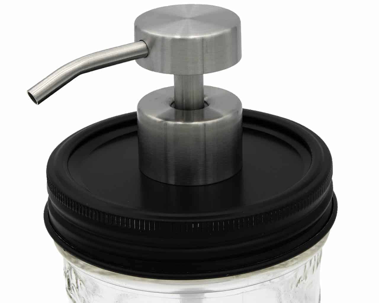 Chalkboard Soap Pump Dispenser Lid Adapter for Mason Jars