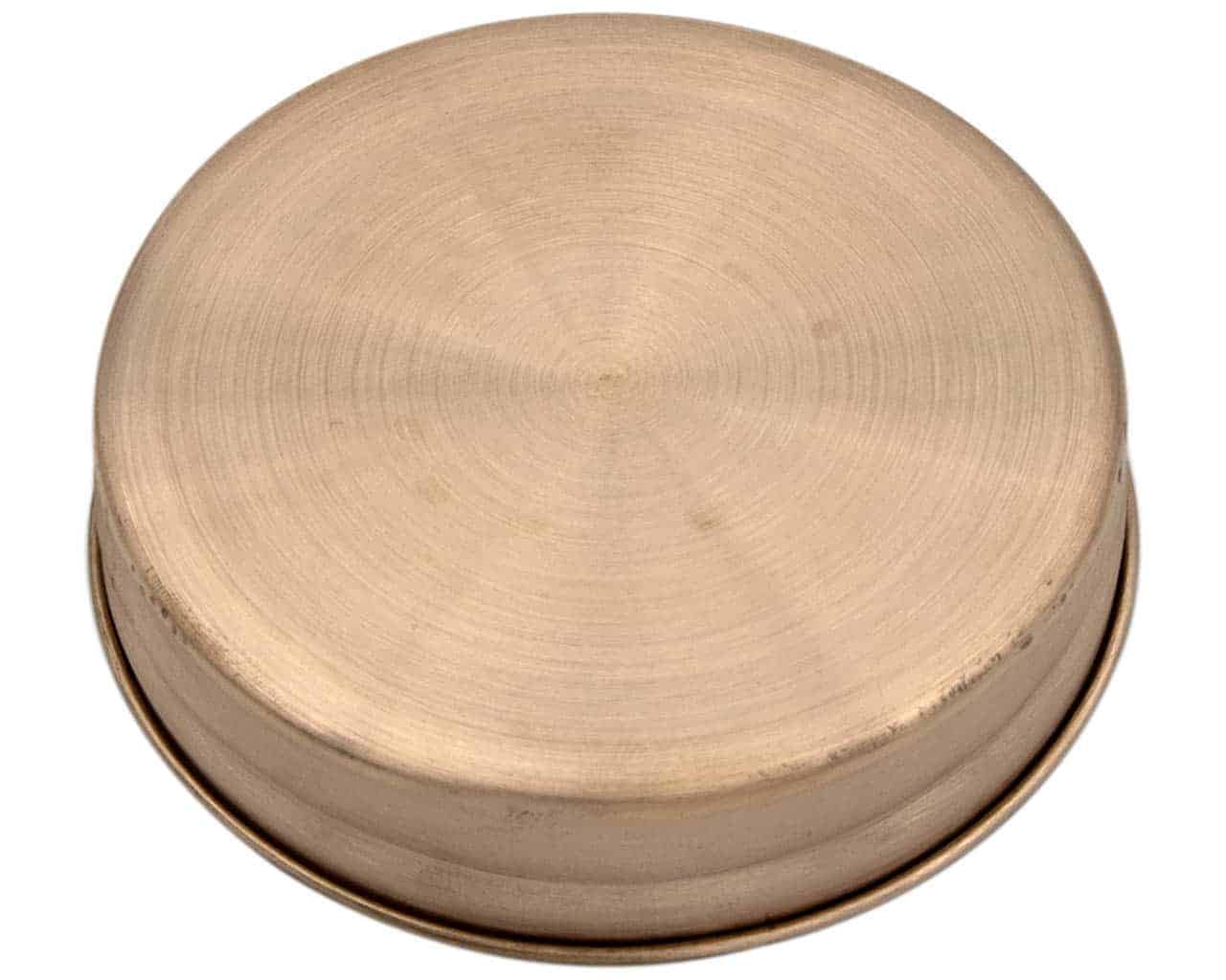 Real Copper Decorative Lid for Regular Mouth Mason Jars