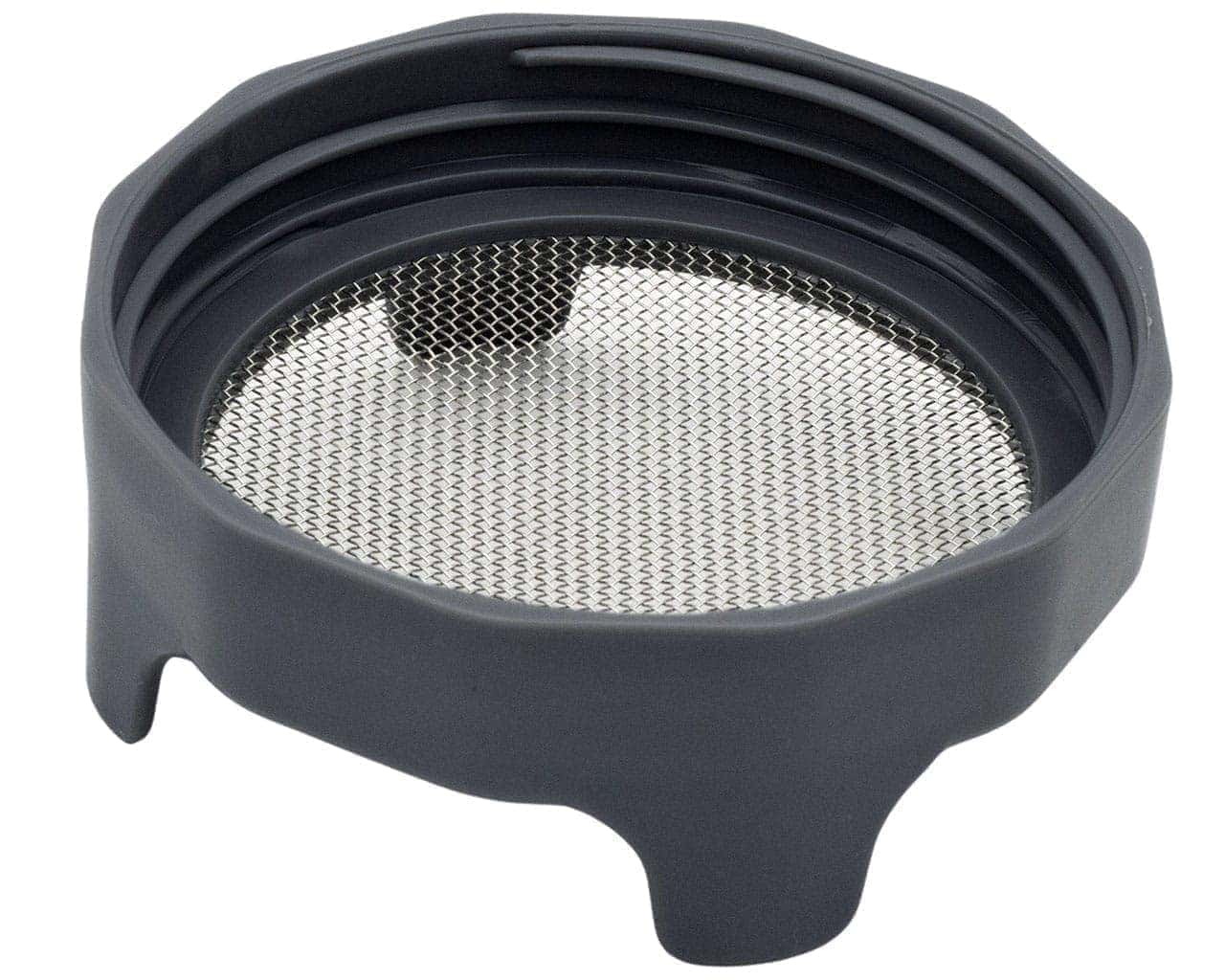 Rust Proof Sprouting Lid with Built-In Stand for Wide Mouth Mason Jars