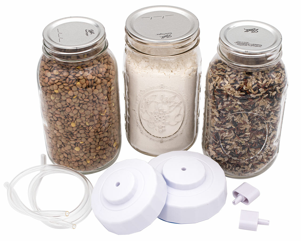 Vacuum Sealing Kit for Regular and Wide Mouth Mason Jars