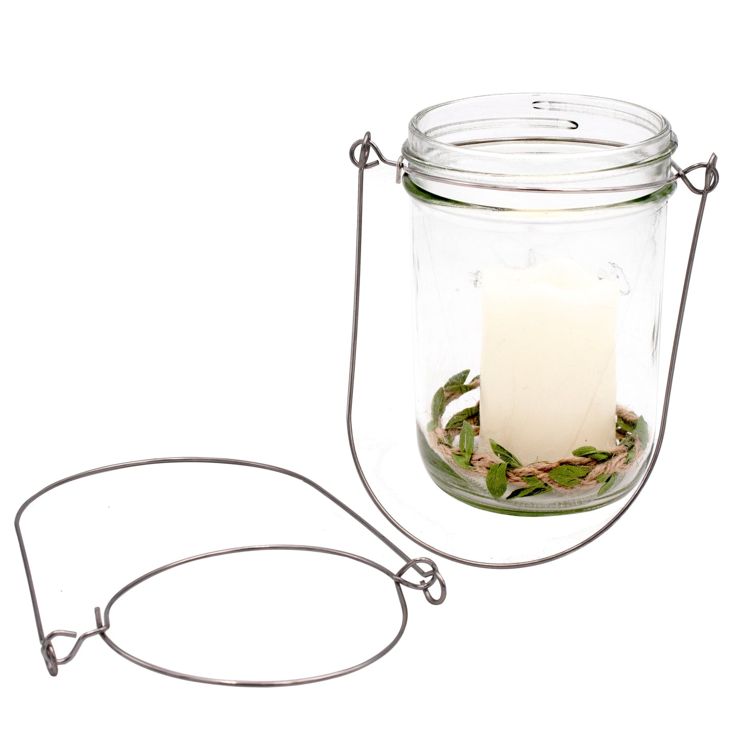 Stainless Steel Wire Handles for Mason Jars 6 Pack