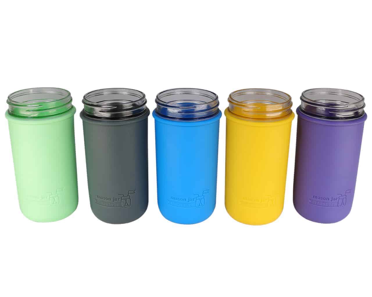 Silicone Sleeve for Pint & Half 24oz Ball Mason Jars