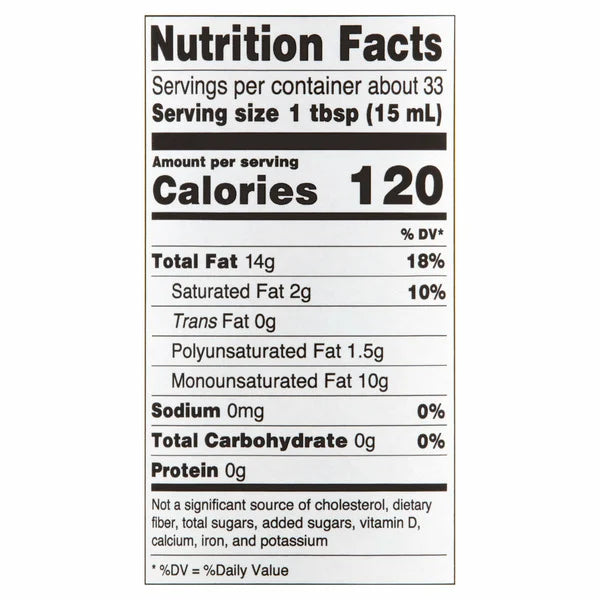 Sicilian Extra Virgin Olive Oil .5 L Bottle