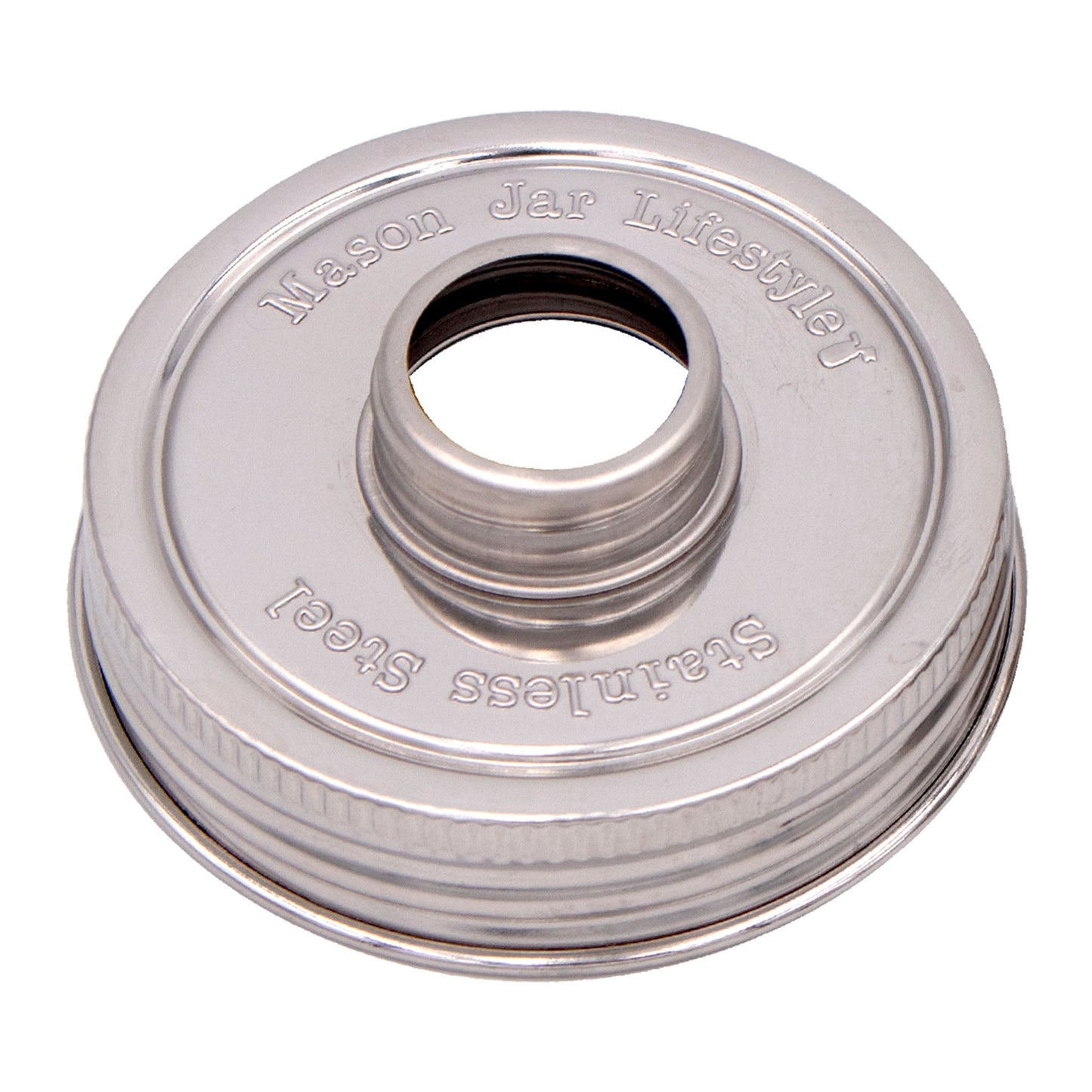 Threaded Lid Adapter for Mason Jars