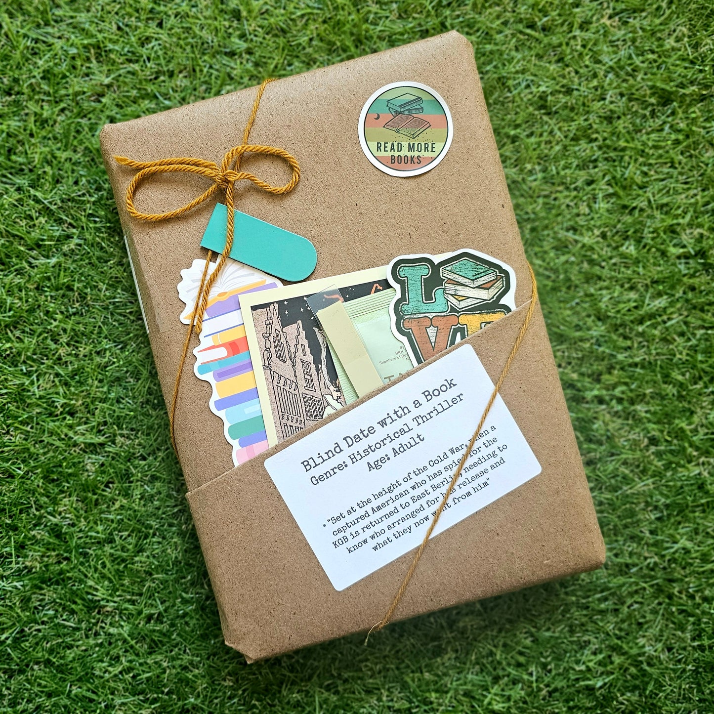 Blind Date With a Book #6 - Historical Thriller, Adult, Hardcover