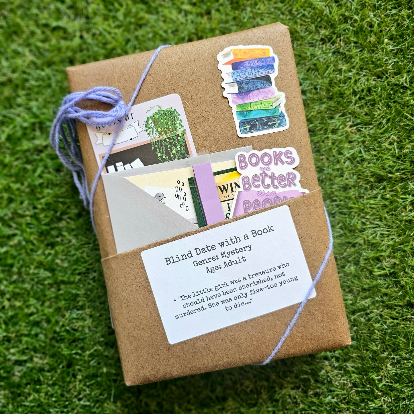 Blind Date With a Book #7 - Mystery, Adult, Hardcover