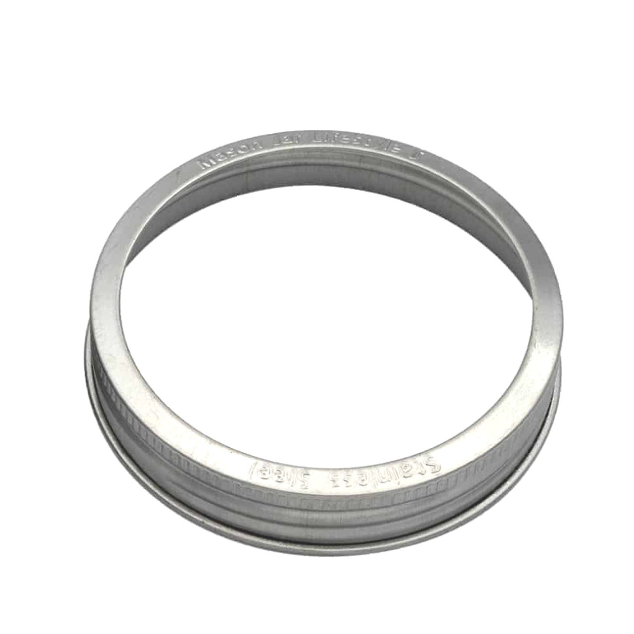 Rust Proof Stainless Steel Bands / Rings for Mason Jars 5 Pack