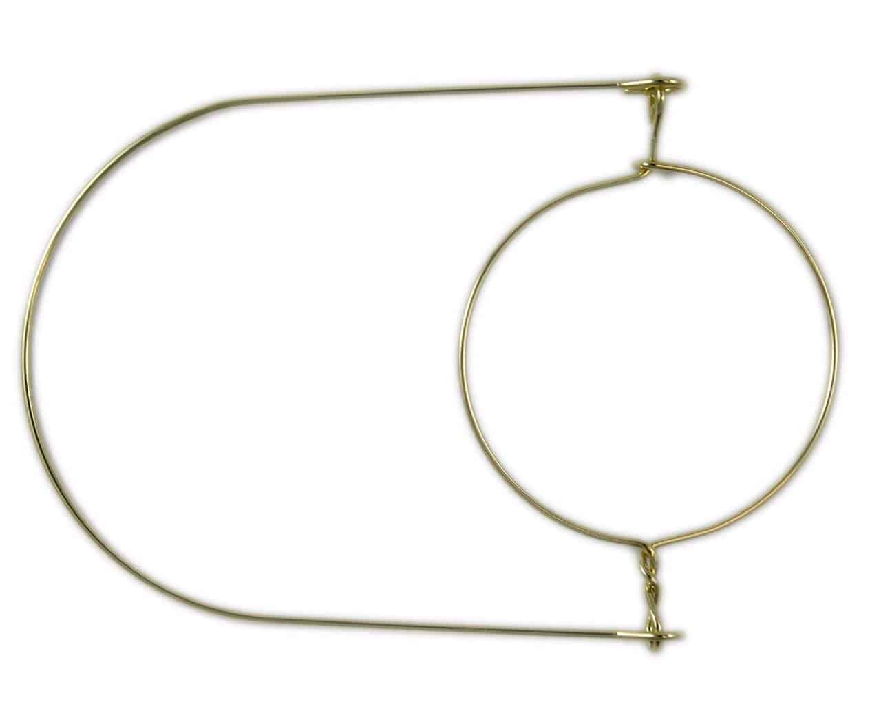 Gold Wire Handles for Mason Jars 6 Pack