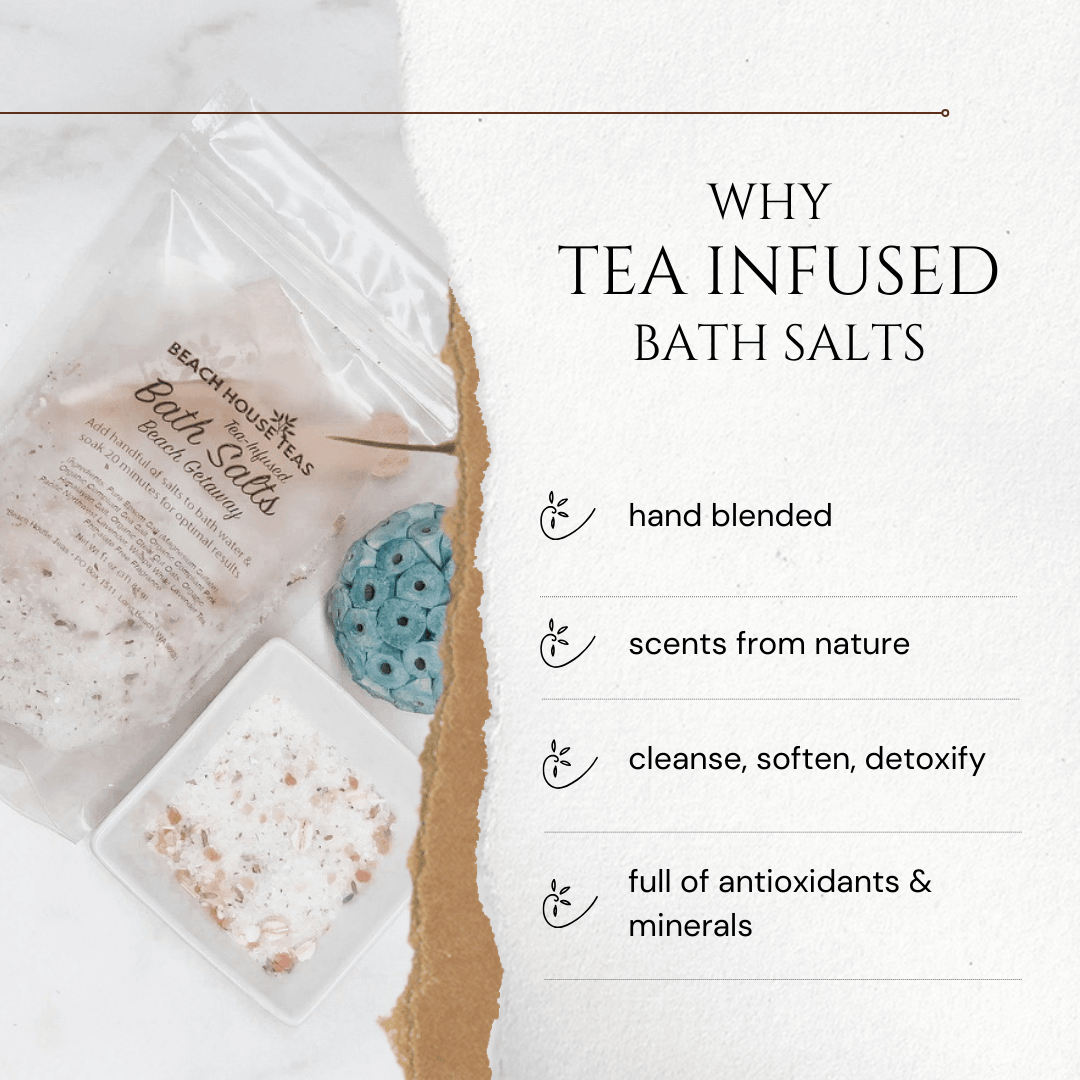 Romantic Getaway Tea-Infused Bath Salts