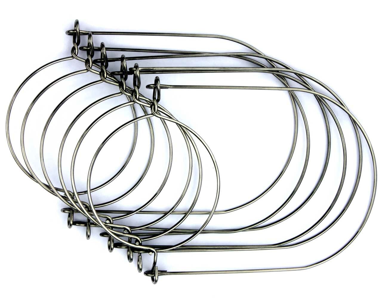 Stainless Steel Wire Handles for Mason Jars 6 Pack
