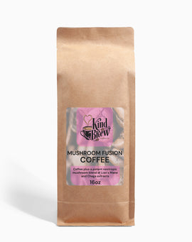 Mushroom Coffee Fusion - Lion’s Mane & Chaga 16oz (1 lb)