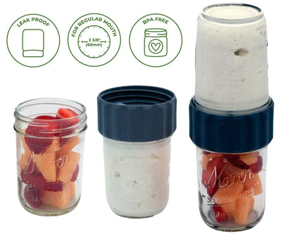 Salad and Snacks Starter Set for Mason Jars