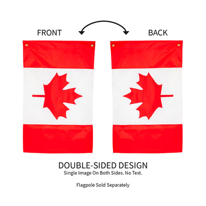 Canada House Applique Flag