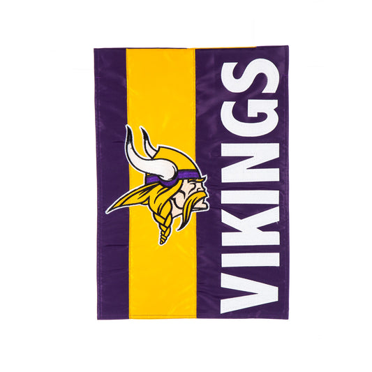 Minnesota Vikings Embellished Garden Flag
