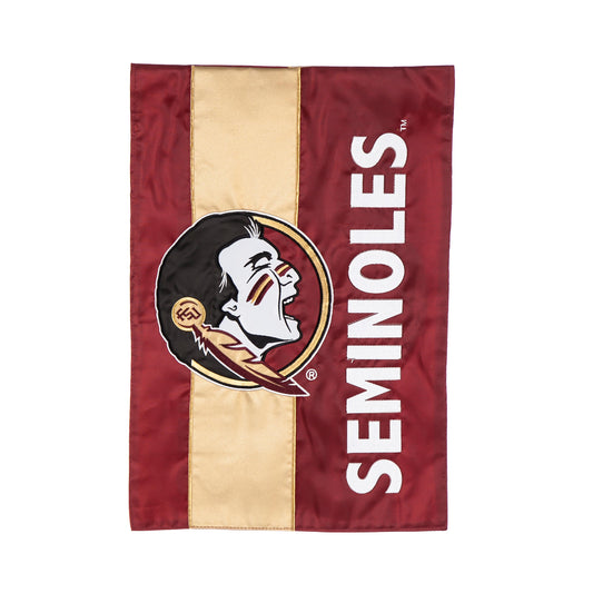 Florida State University Embellished Garden Flag