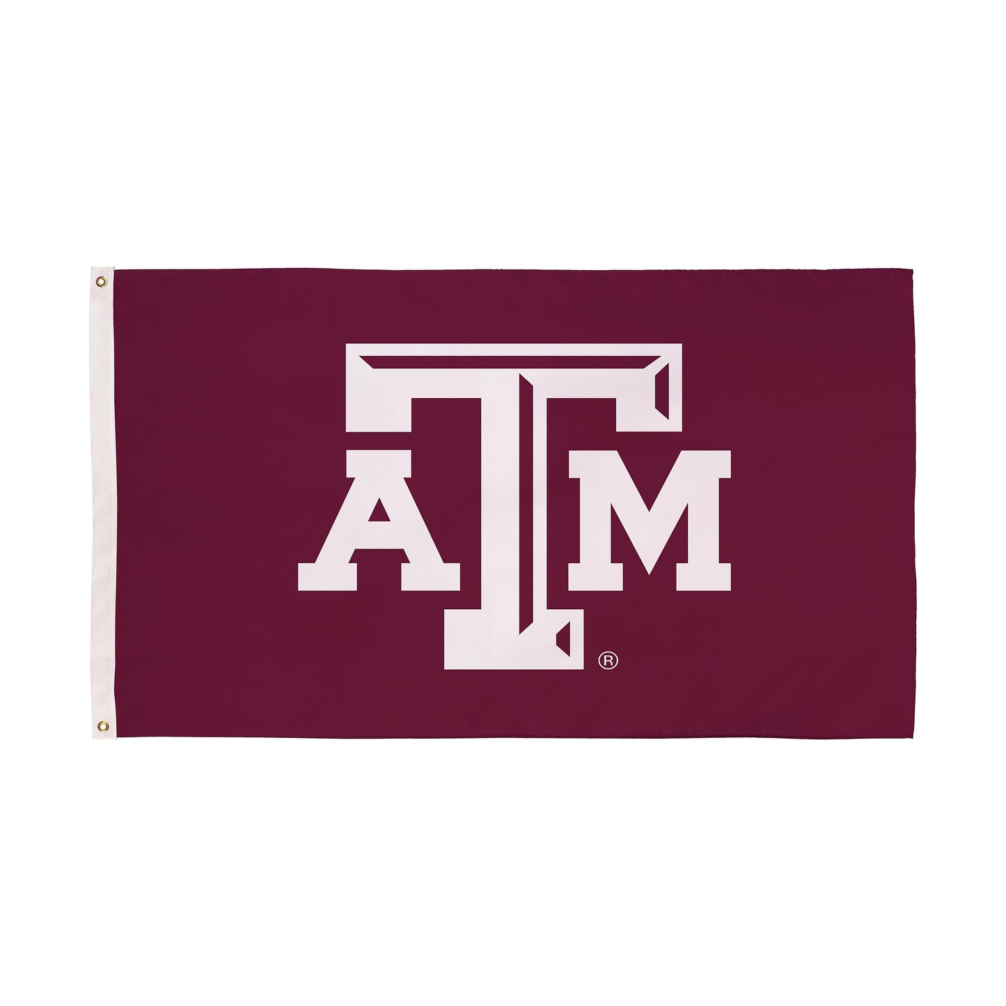 Texas A&M Single Sided Estate Flag with 2 Grommets, 3'x5'