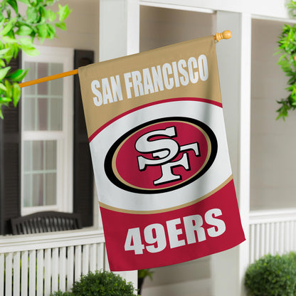 San Francisco 49ers Suede Flag, House